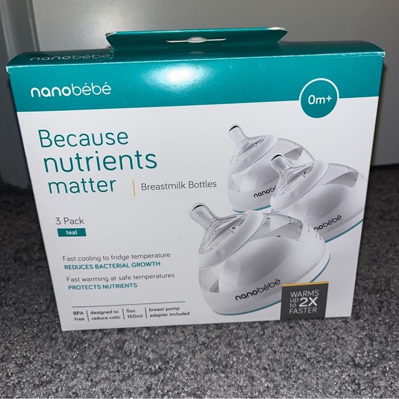 nanobébé 3 pack bottles - Picture 1 of 3
